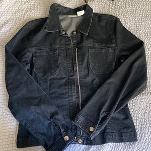 Black zip up jacket super cute!!